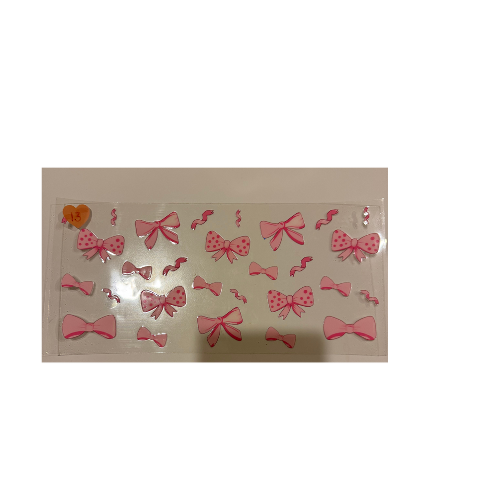 Thick Pink Bows