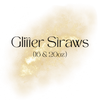 16/20oz Glitter Straws