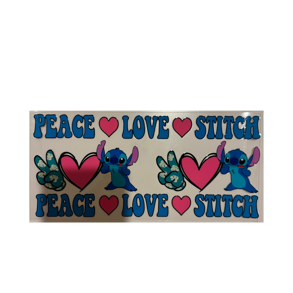 Peace Love Stitch