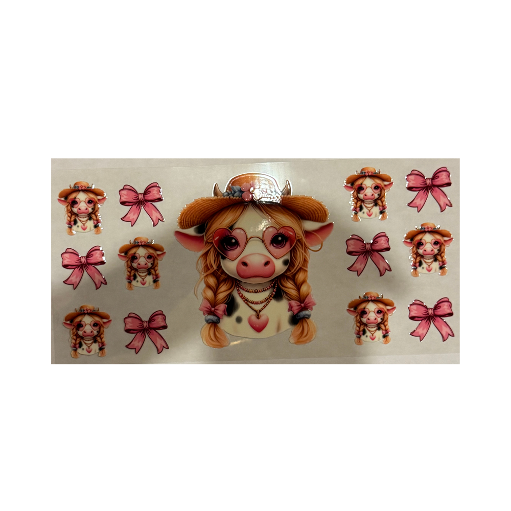 Cow w/ Braids
