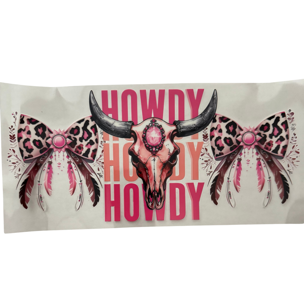 Howdy Longhorn Skull