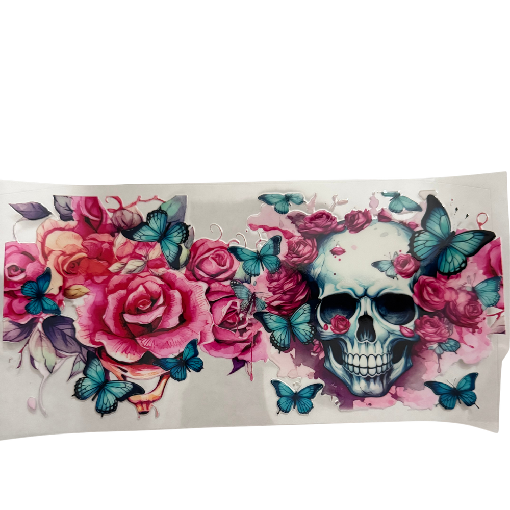 Skull & Flowers