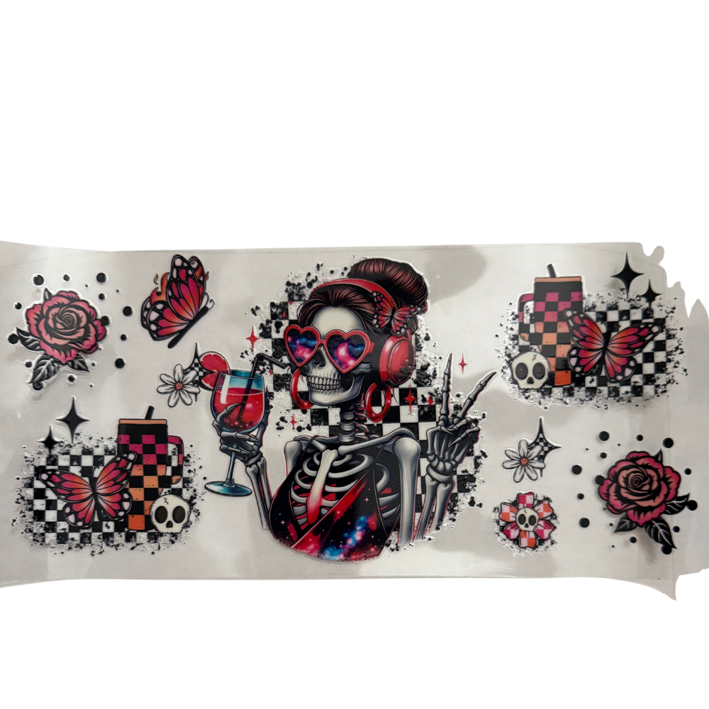 Skull w/ Drink