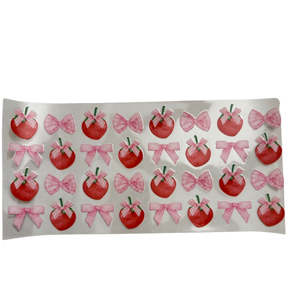 Strawberries & Bows