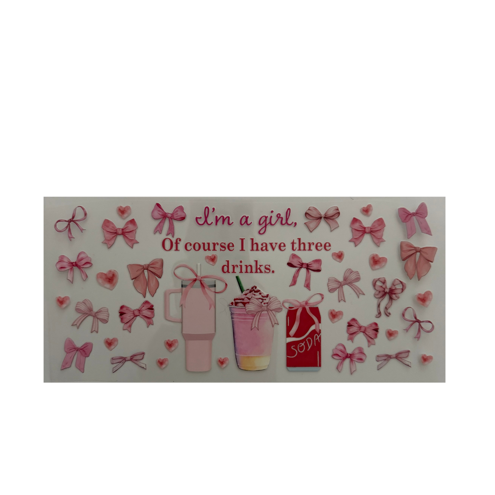 I Have Three Drinks
