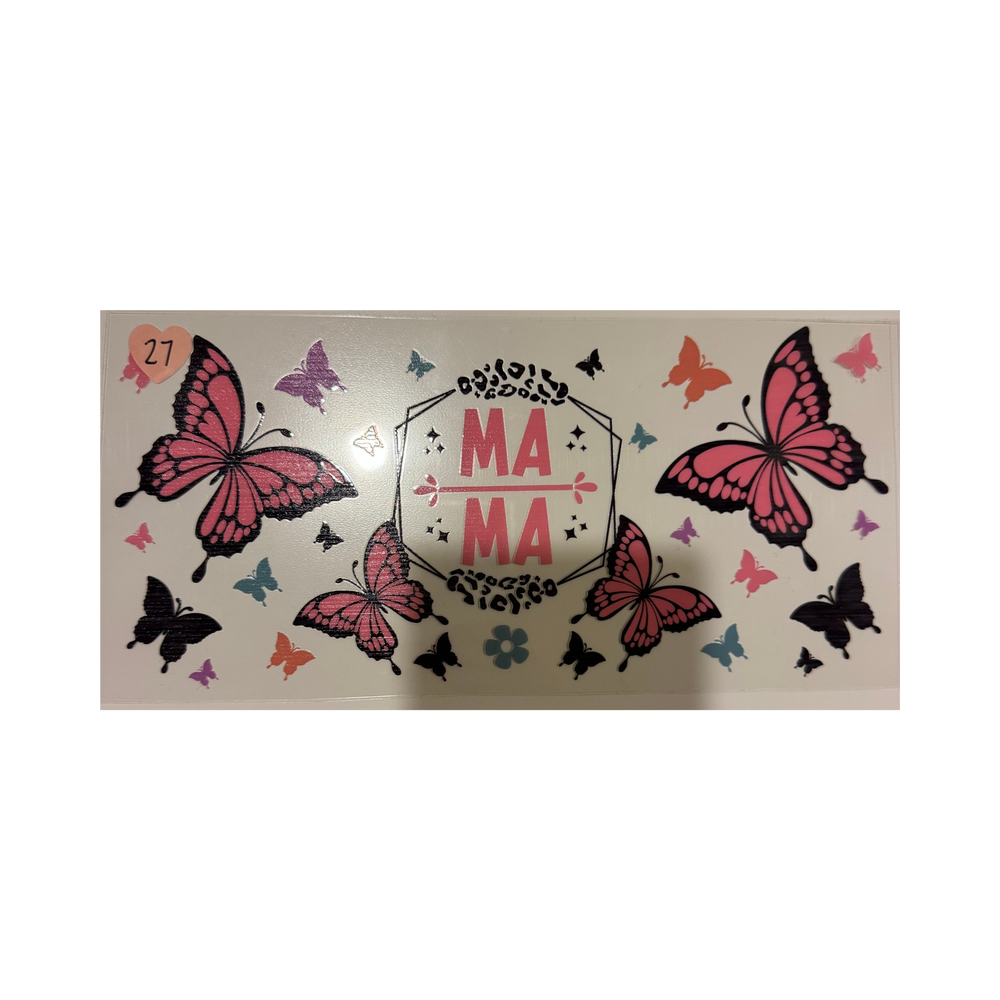Pink Butterfly Mama