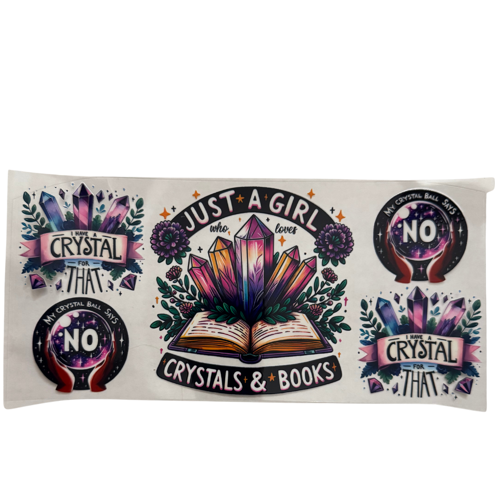 Books & Crystals