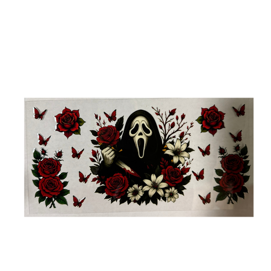 Ghostface W/ Roses