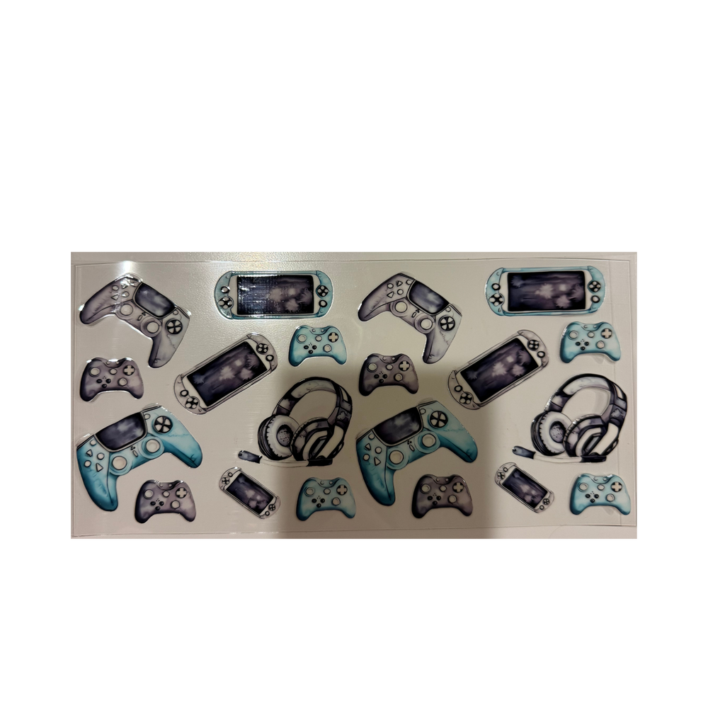 Blue & Grey Gamer Controllers