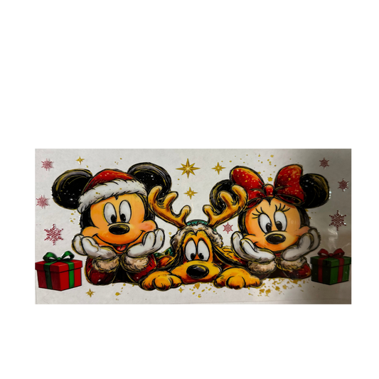 Mickey, Minnie, Pluto Christmas