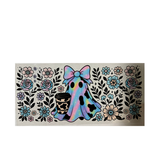Iridescent Ghost & Florals