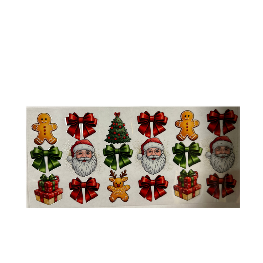 Bows, Santa, Gingerbread & Presents