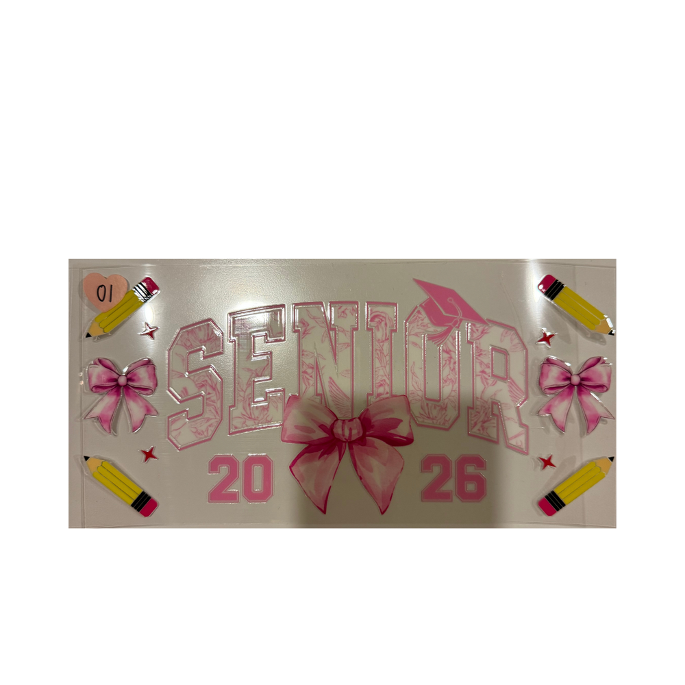 Senior 2026 Bows & Pencils