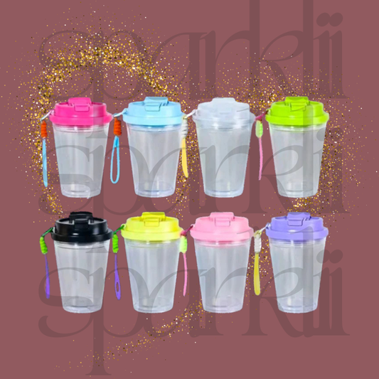 16oz Acrylic Kids Cup W/ Strap