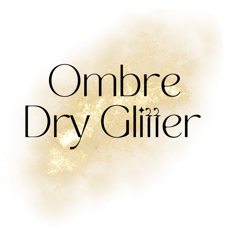 Ombre Dry Glitter